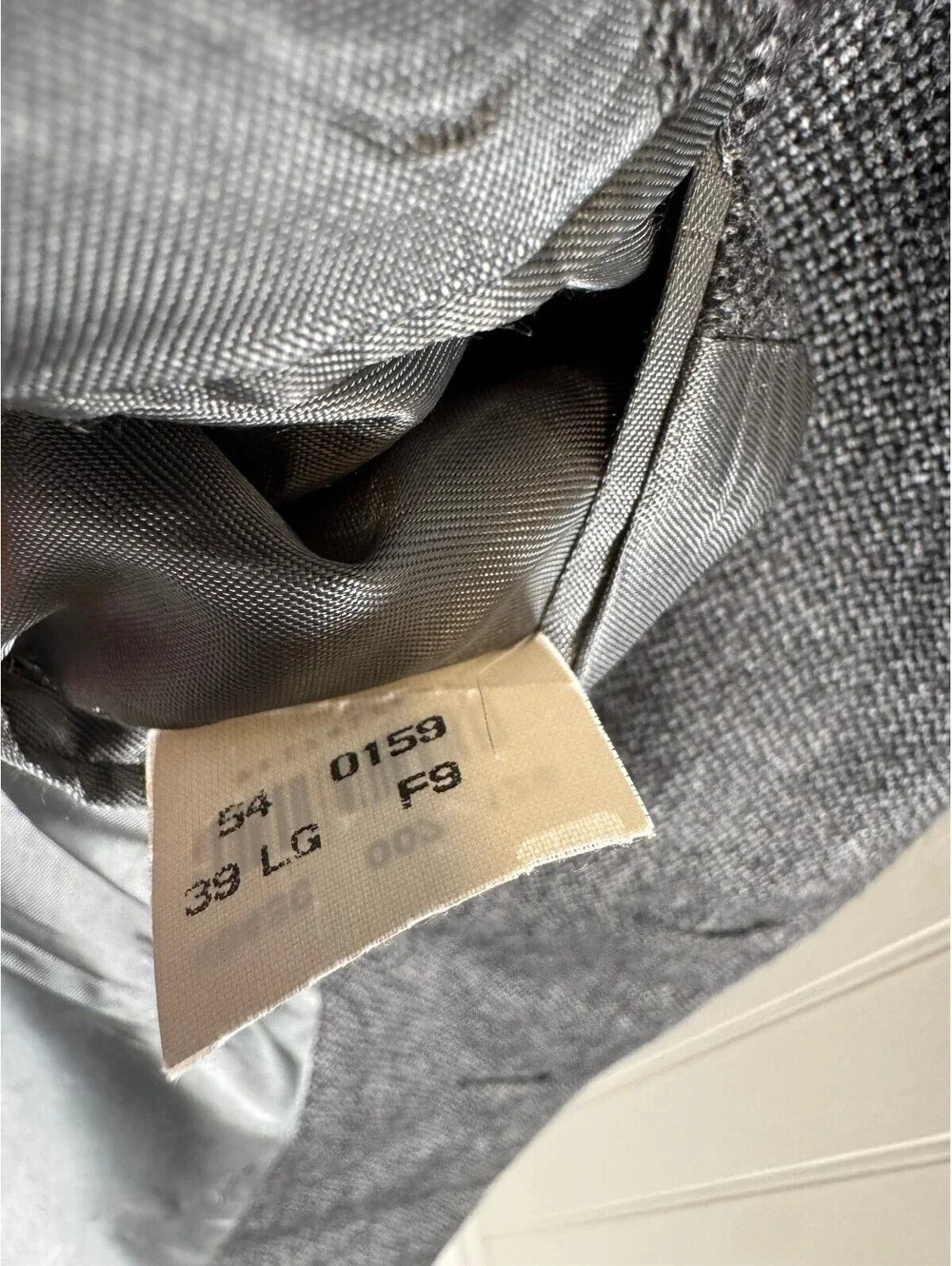 Brooks Brothers Men's Gray Wool Cashmere Sport Coat Blazer Size 39L